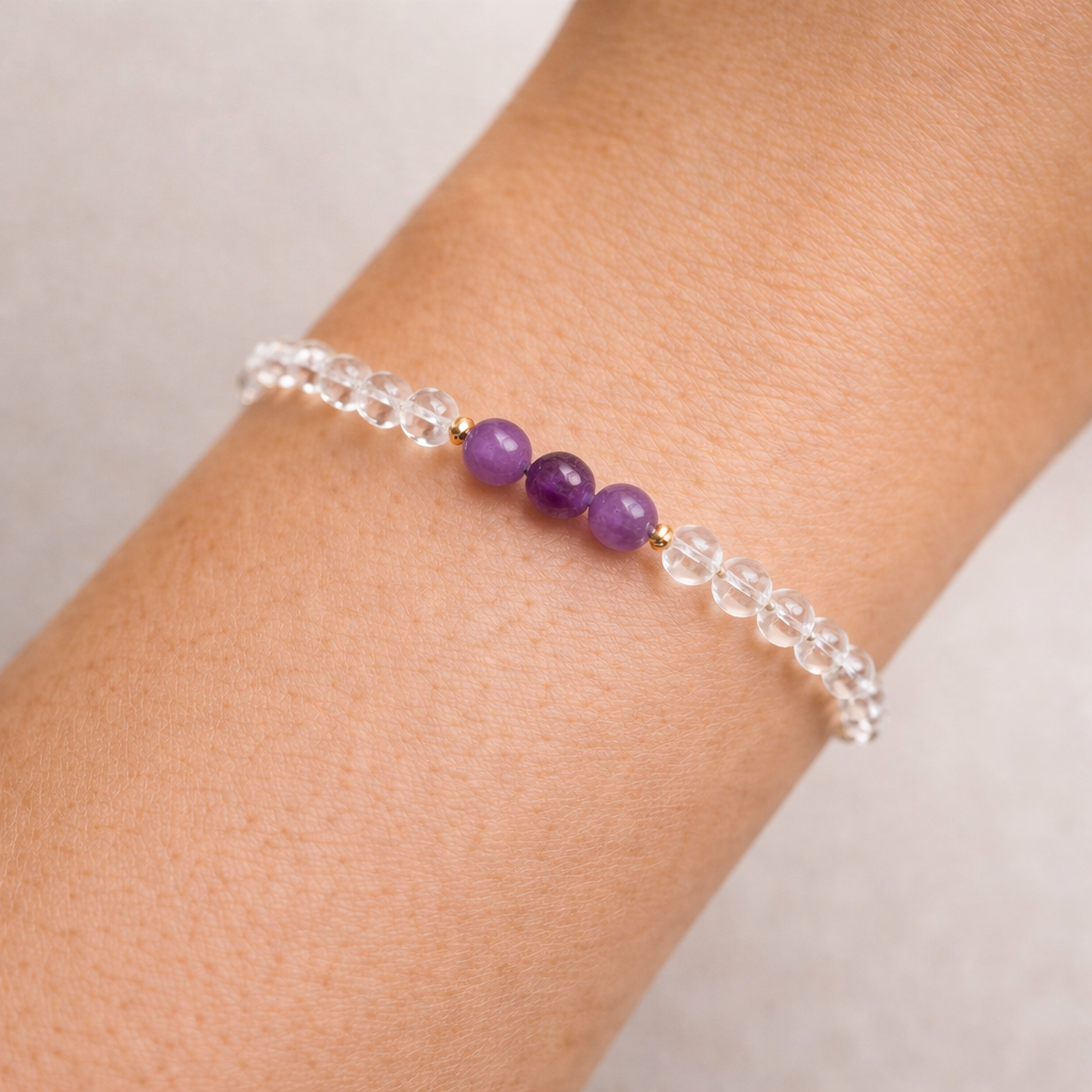 Bracelet Chemin de Vie Personnalisé – Lithothérapie & Symbolique