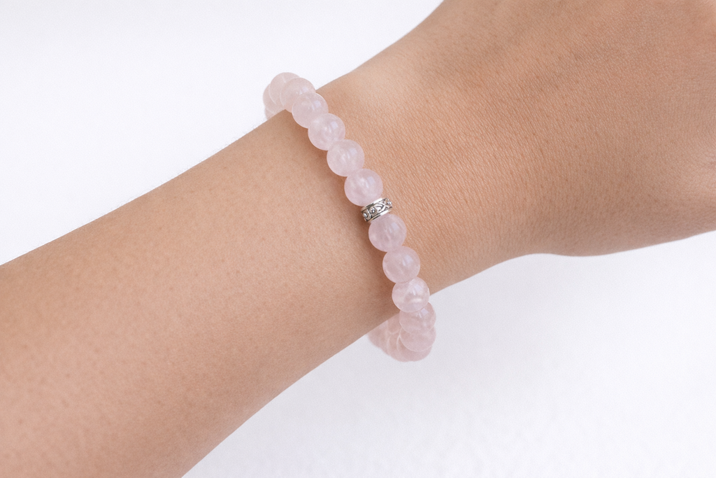 Bracelet Quartz Rose – Amour & Douceur