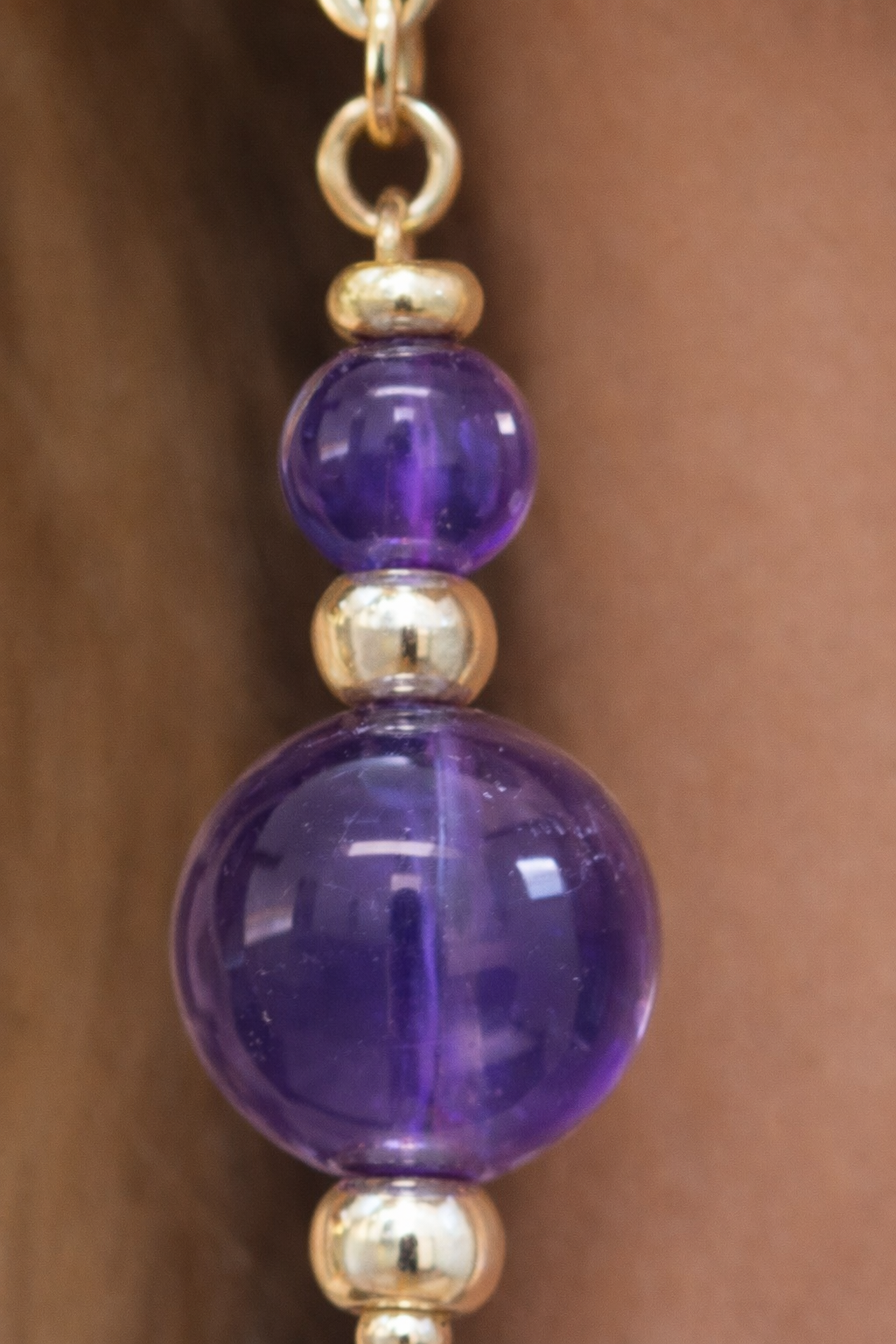 Boucles d’oreilles – Améthyste 6 mm et 8 mm