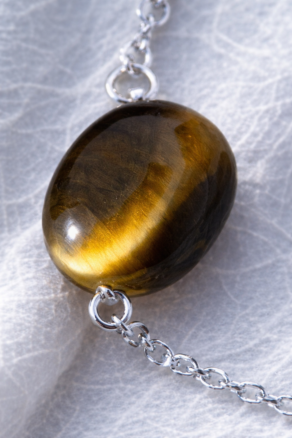 Bracelet Œil de Tigre – Pierre naturelle – Bracelet fin femme