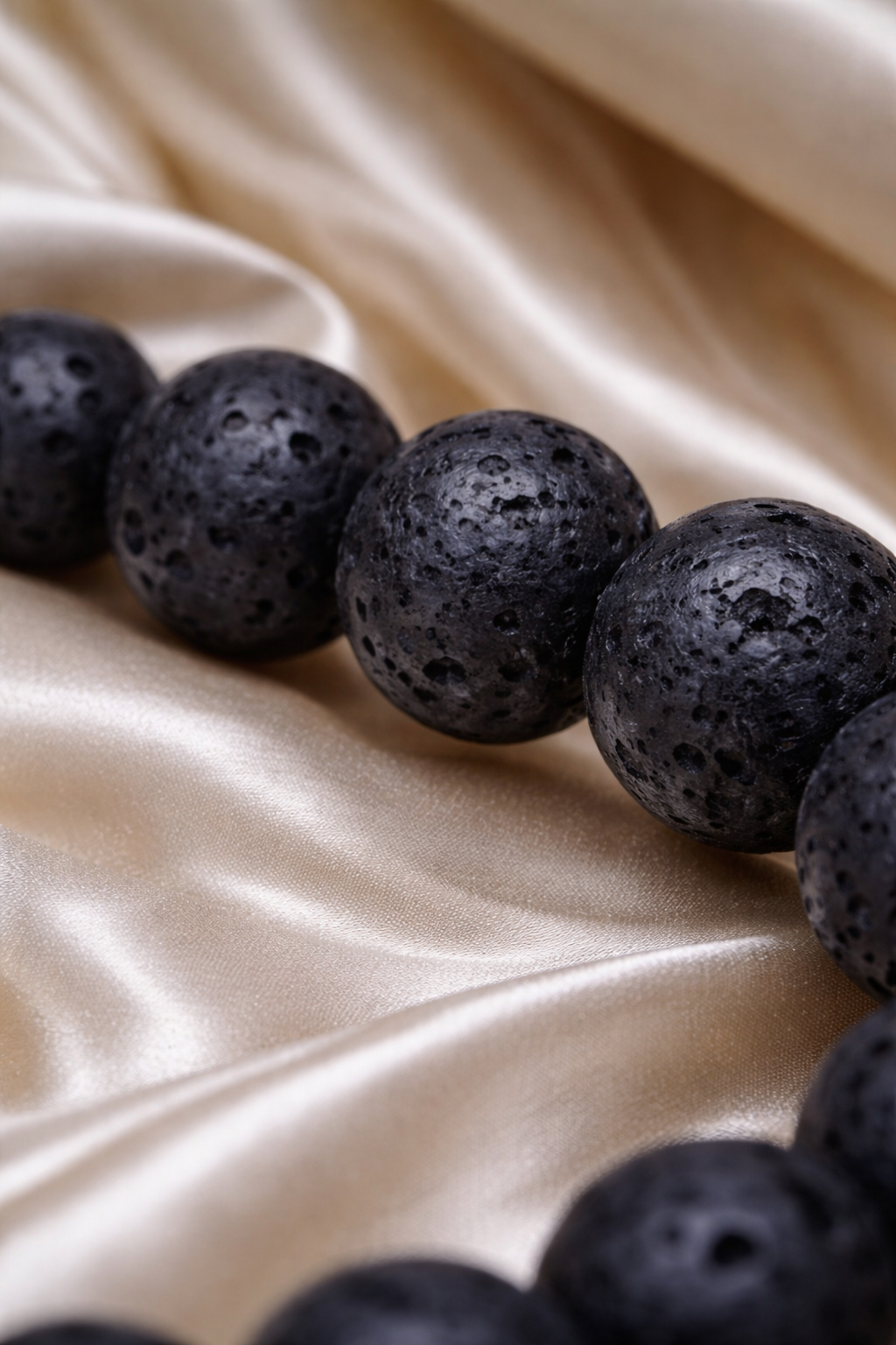 Bracelet Pierre de lave en Pierre naturelle – 6 mm ou 8 mm