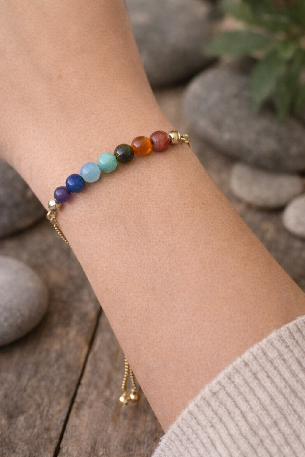 Bracelet 7 Chakras – Équilibre & Harmonie