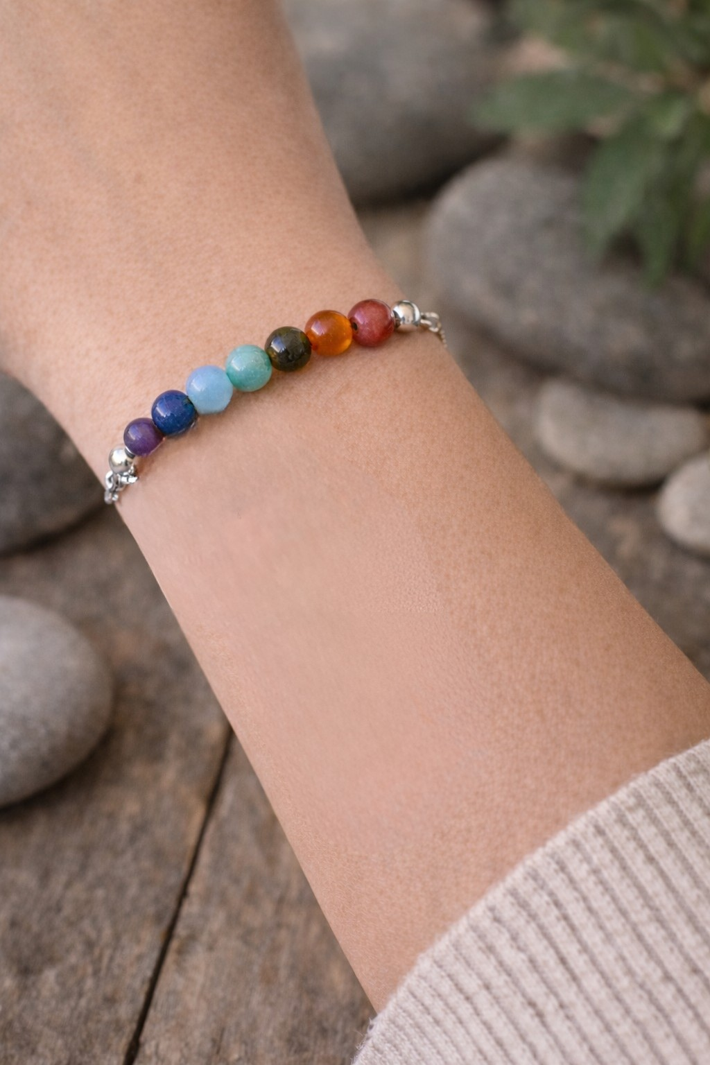 Bracelet 7 Chakras – Équilibre & Harmonie