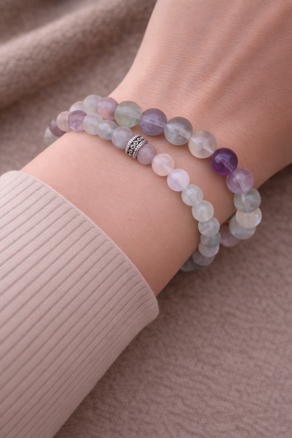 Bracelet Fluorite – Clarté Mentale & Apaisement