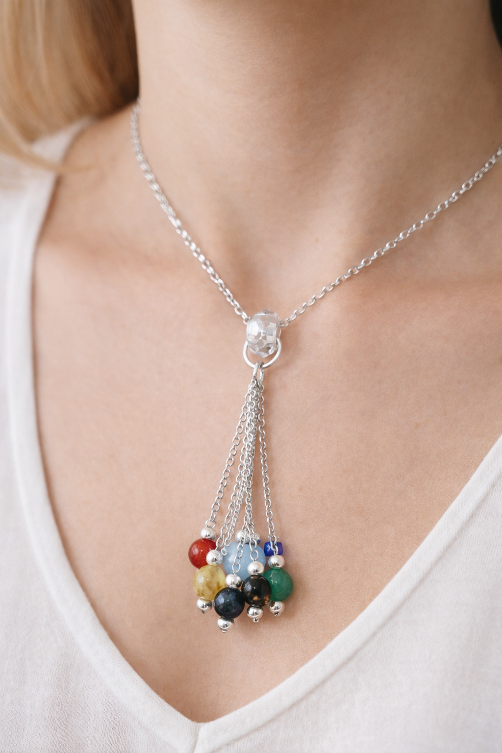 Collier 7 Chakras – Équilibre & Harmonie