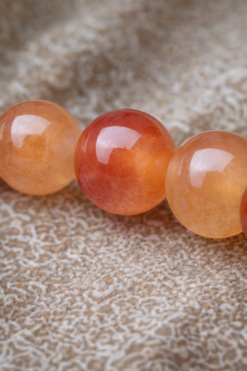 Bracelet Cornaline en Pierres naturelles – 6 mm ou 8 mm