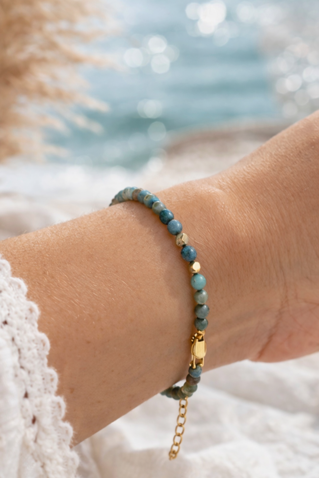 Bracelet Turquoise Africaine Naturelle – Protection & Évolution