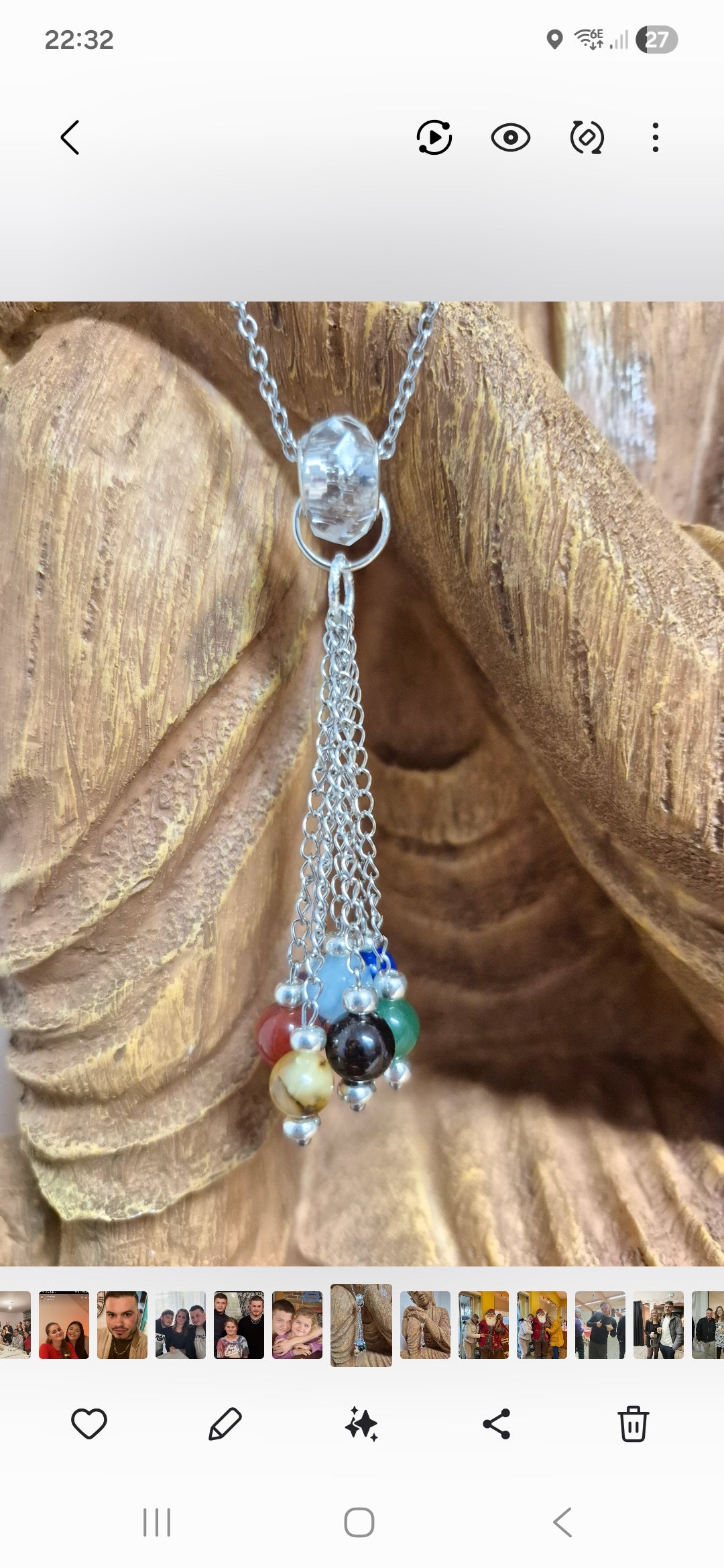 Collier 7 Chakras – Équilibre & Harmonie
