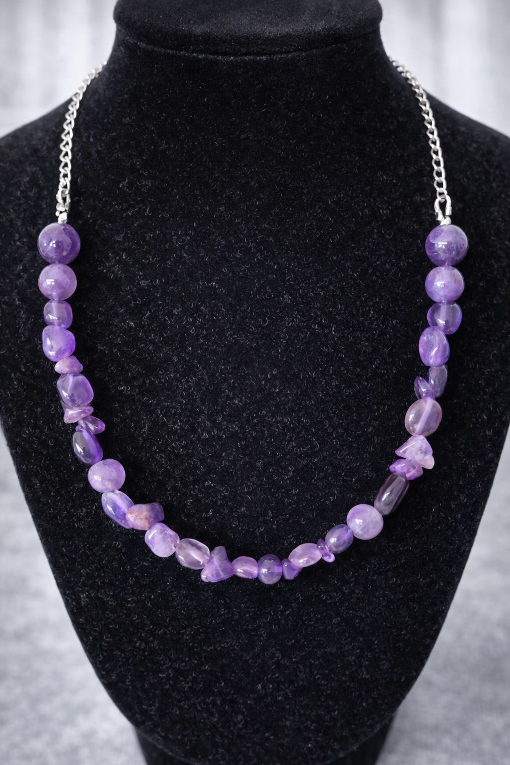 Collier Améthyste – Apaisement & Sérénité