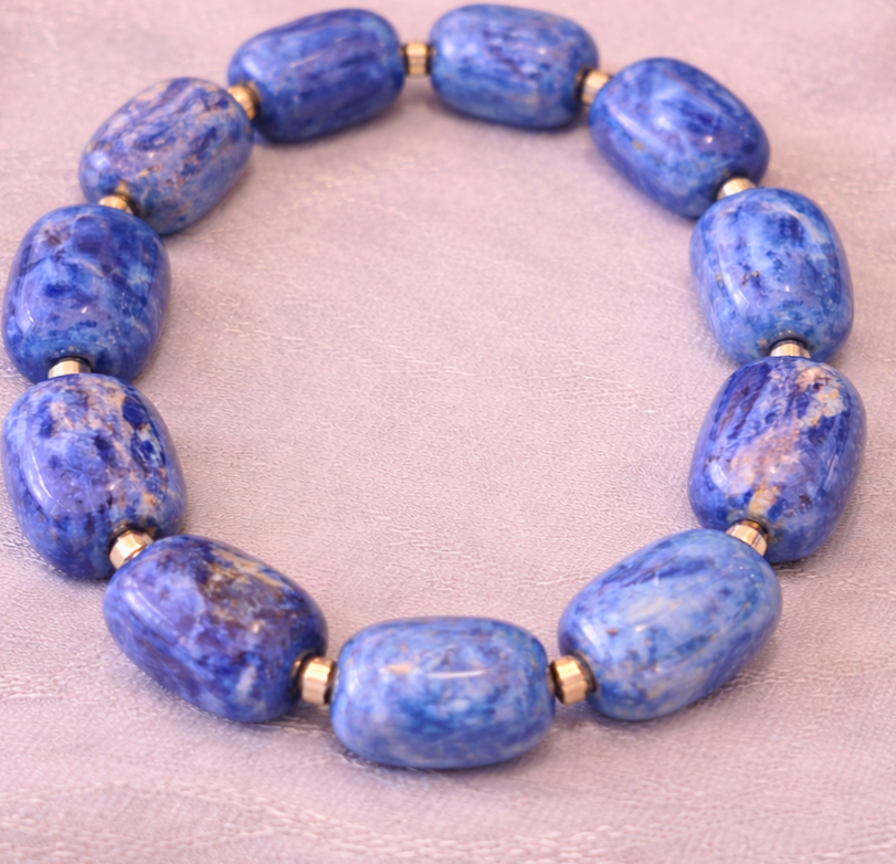 Bracelet Lapis-lazuli – Sagesse & Communication