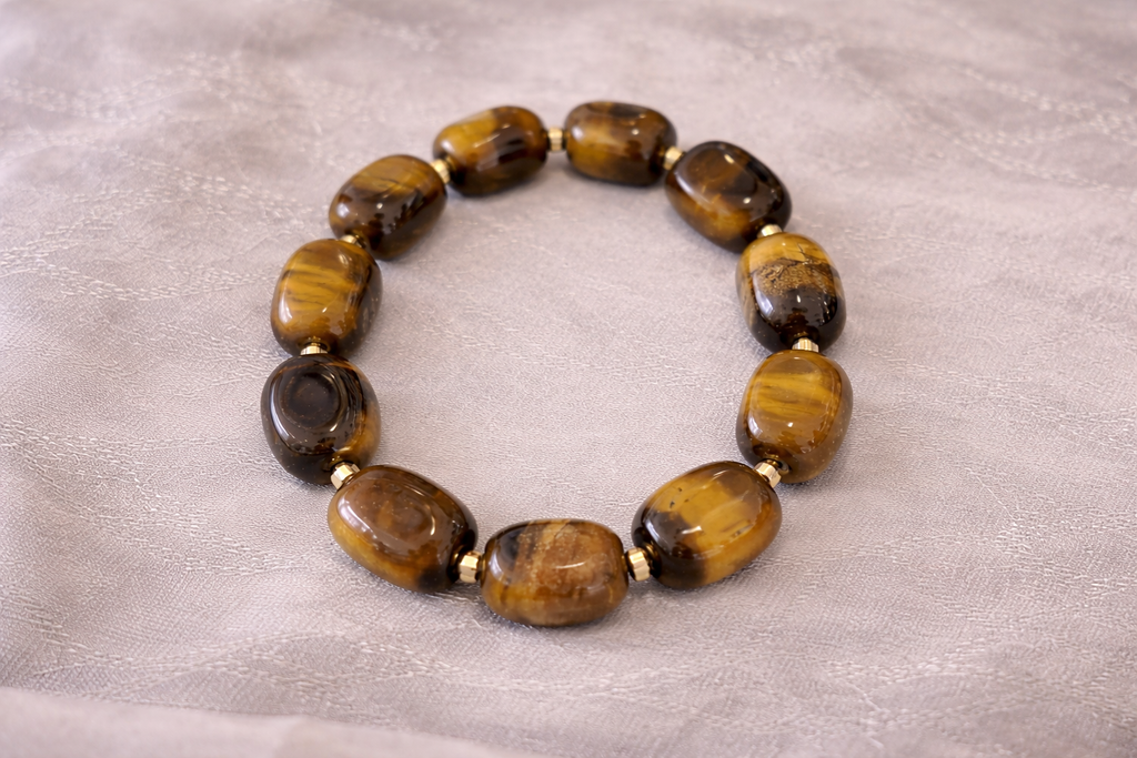 Bracelet Œil de tigre – Protection & Confiance