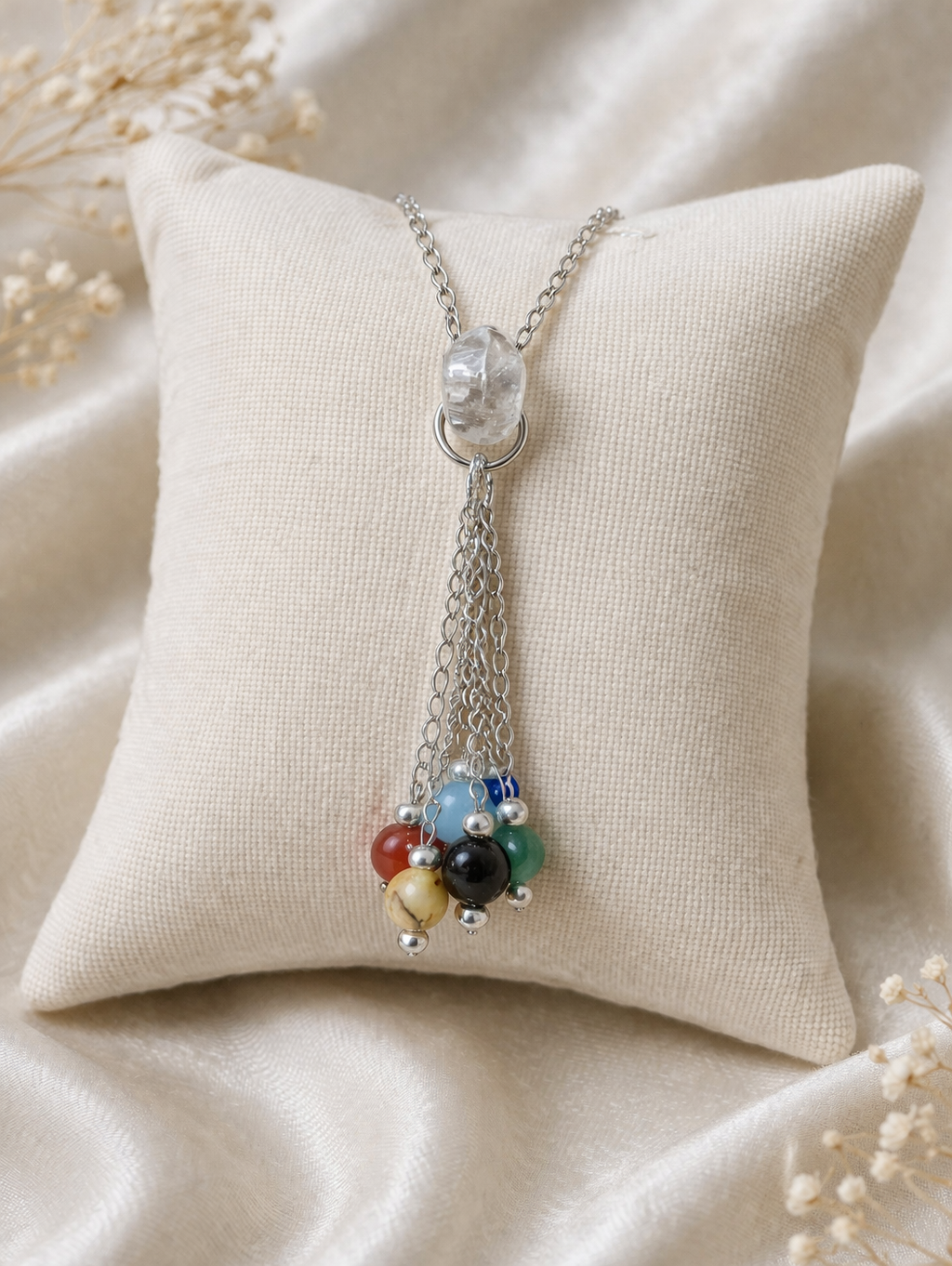 Collier 7 Chakras – Équilibre & Harmonie