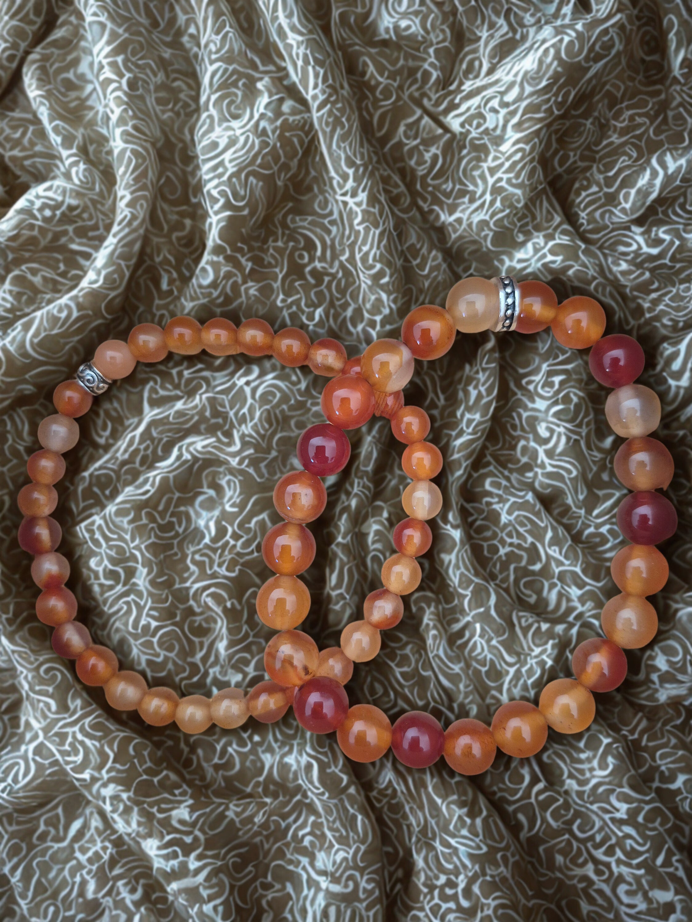 Bracelet Cornaline en Pierres naturelles – 6 mm ou 8 mm