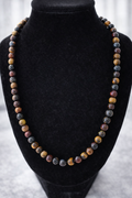 Collier Homme 3 Pierres – Protection & Force