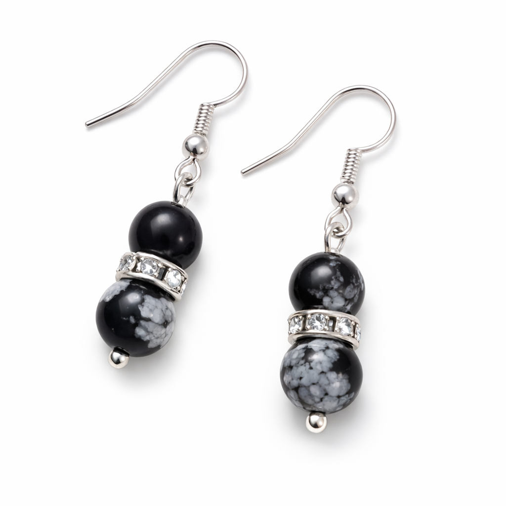 Boucles d’Oreilles Pierres Naturelles – Plusieurs Pierres au Choix