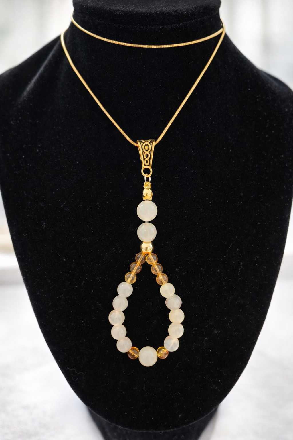 Collier Pierre Naturelle – Chance & Énergie